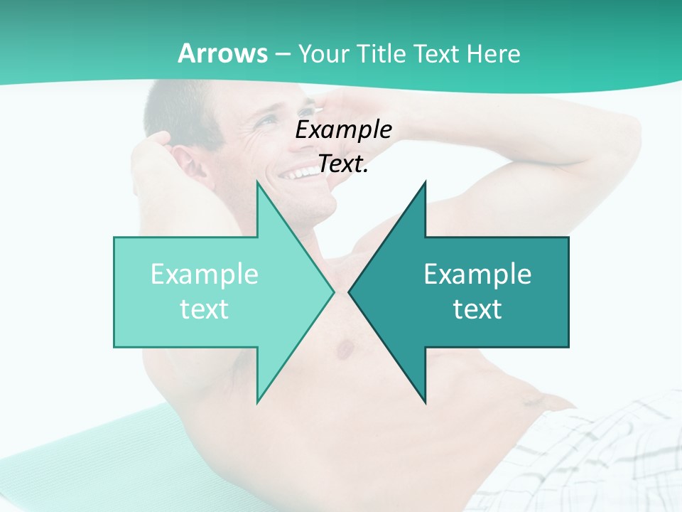 Leisure Sporty Human PowerPoint Template