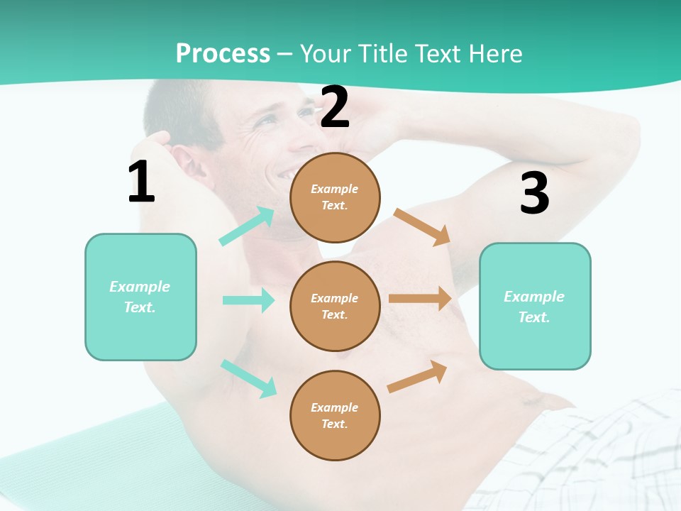 Leisure Sporty Human PowerPoint Template