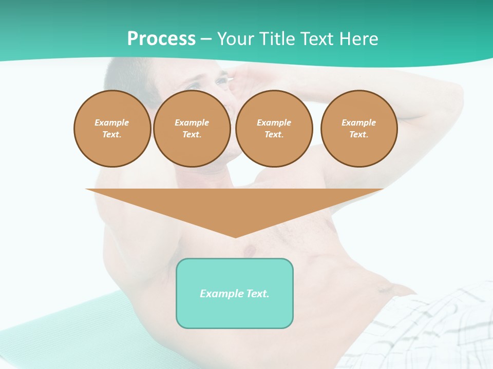 Leisure Sporty Human PowerPoint Template