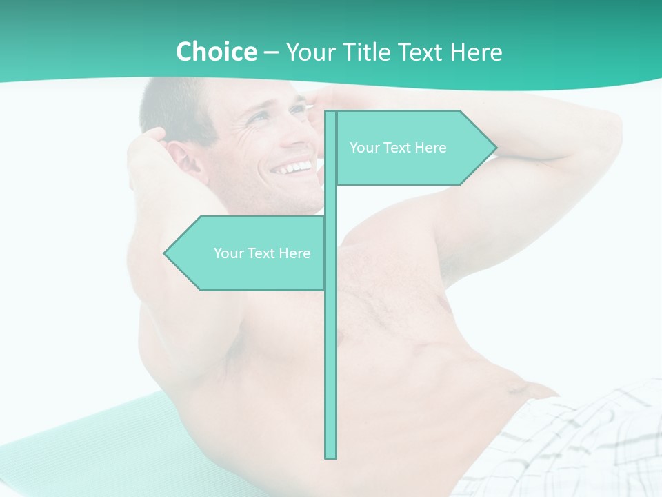 Leisure Sporty Human PowerPoint Template