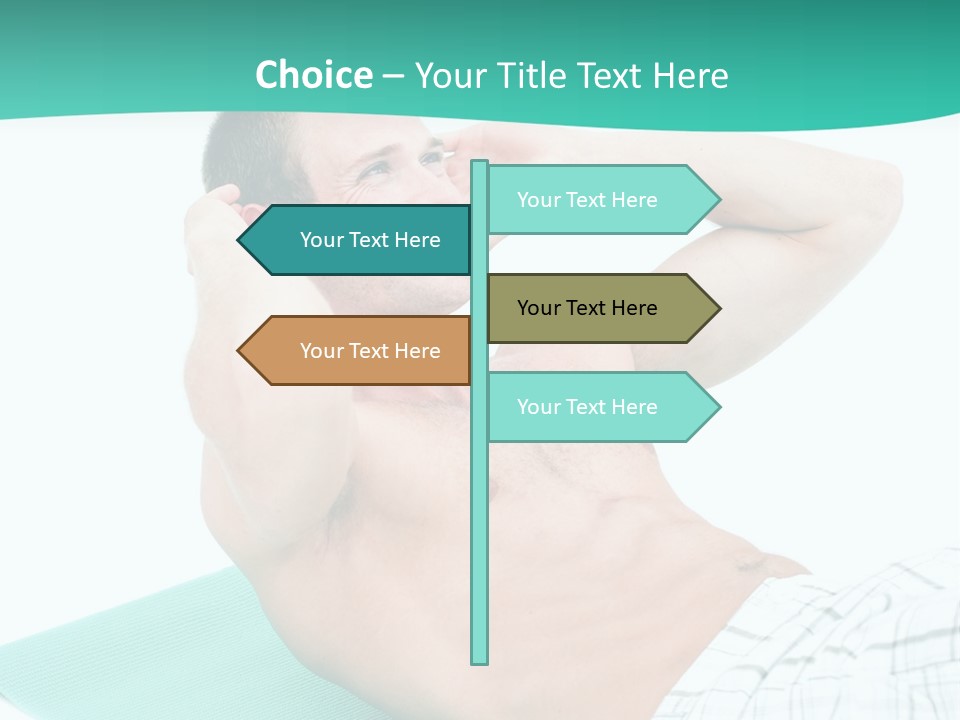 Leisure Sporty Human PowerPoint Template