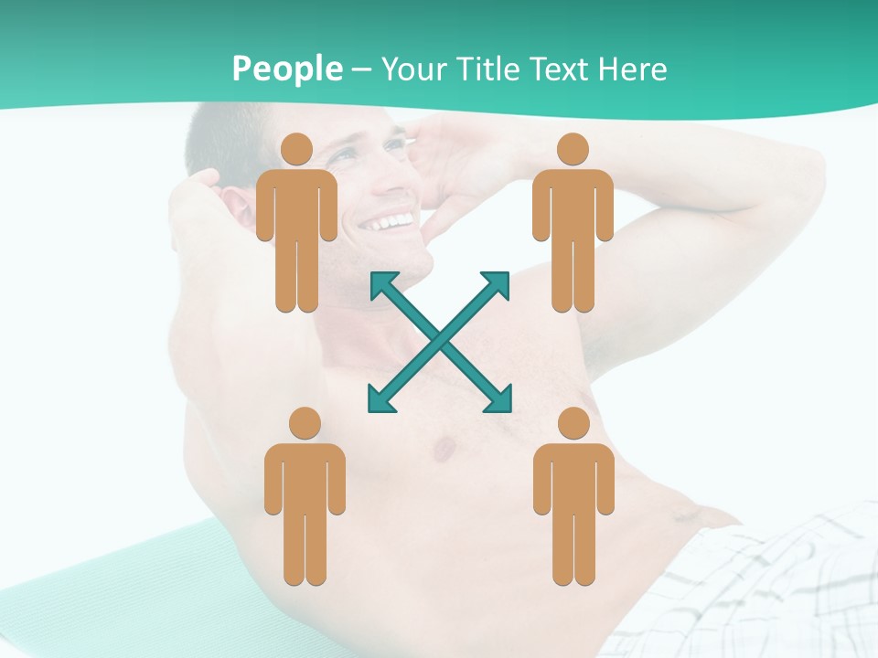 Leisure Sporty Human PowerPoint Template