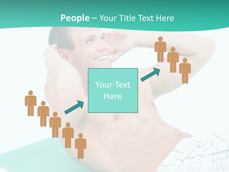 Leisure Sporty Human PowerPoint Template