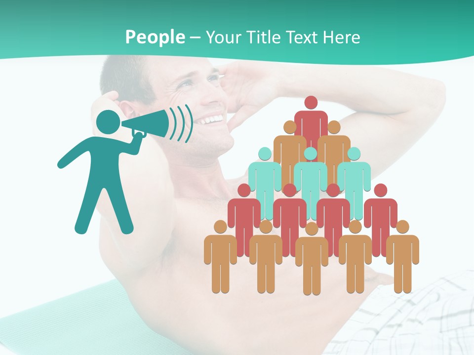 Leisure Sporty Human PowerPoint Template