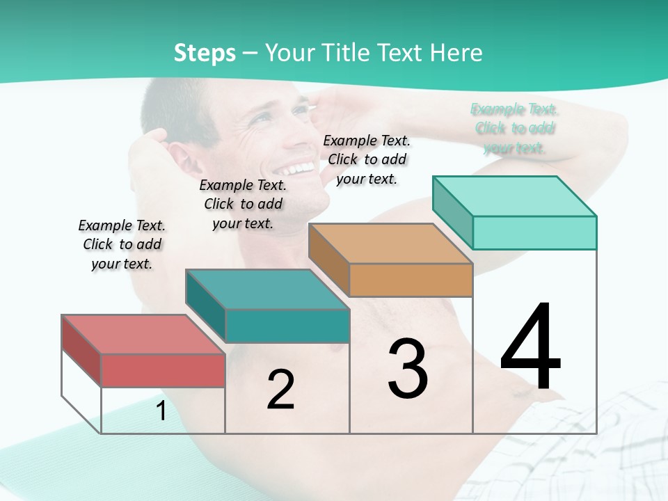 Leisure Sporty Human PowerPoint Template