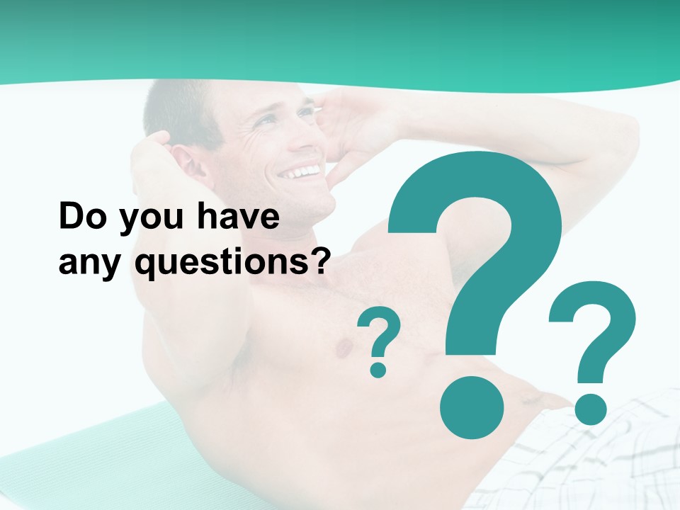 Leisure Sporty Human PowerPoint Template