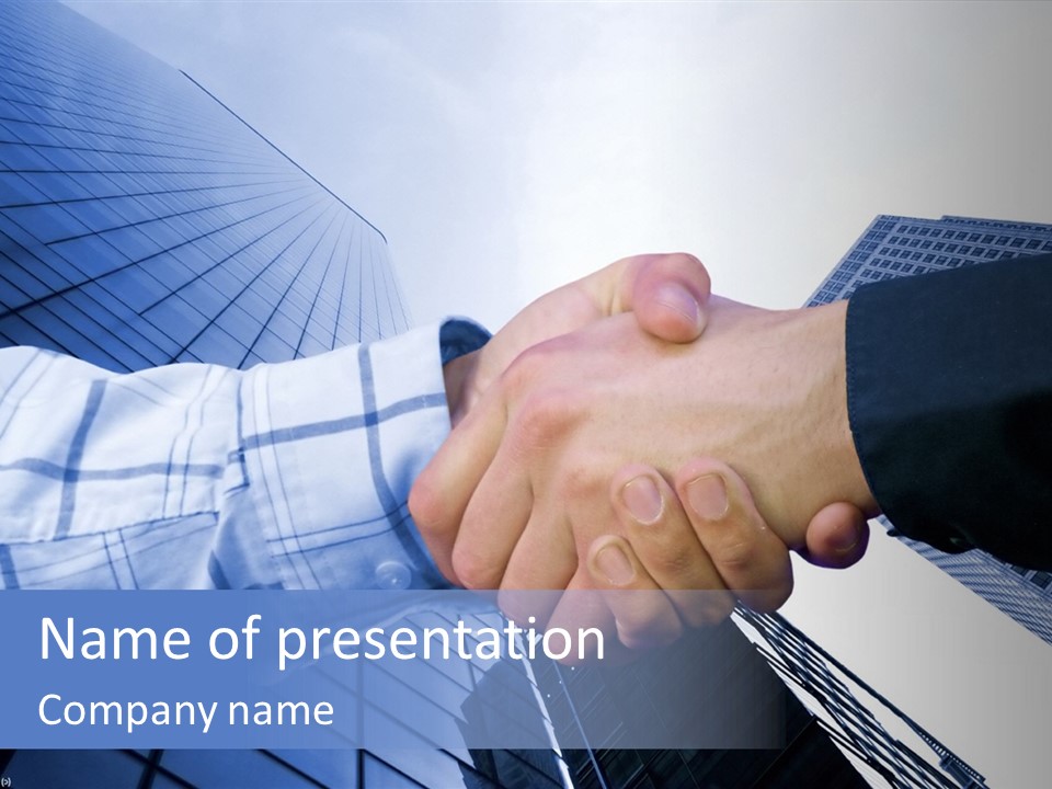 Executives Trust Communication PowerPoint Template