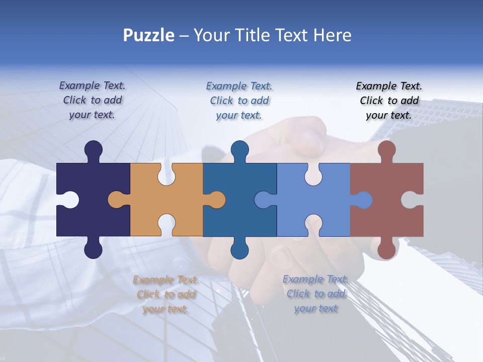 Executives Trust Communication PowerPoint Template