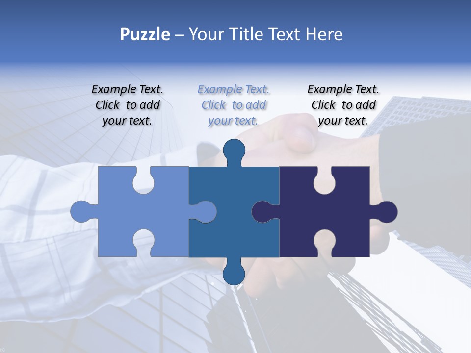 Executives Trust Communication PowerPoint Template