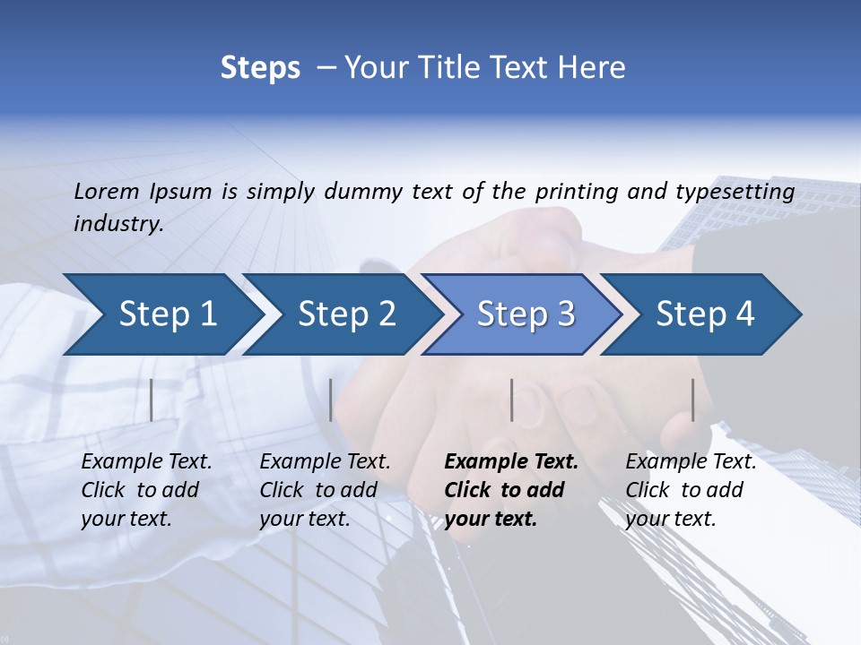 Executives Trust Communication PowerPoint Template