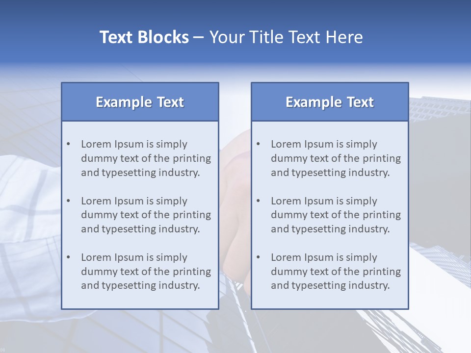 Executives Trust Communication PowerPoint Template