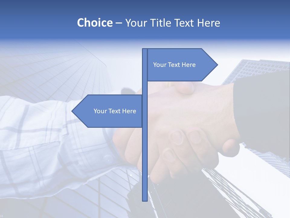 Executives Trust Communication PowerPoint Template