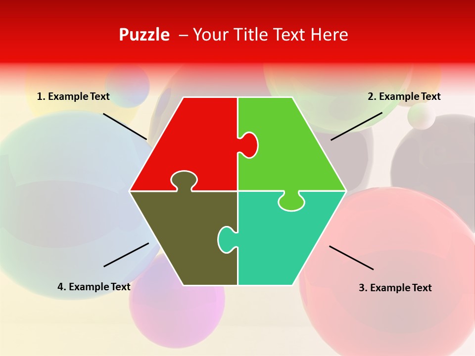 Reflection Molecule Digitally PowerPoint Template