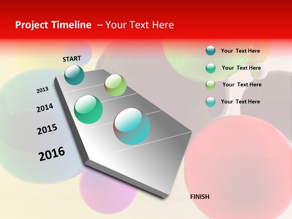 Reflection Molecule Digitally PowerPoint Template