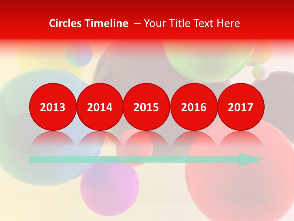 Reflection Molecule Digitally PowerPoint Template