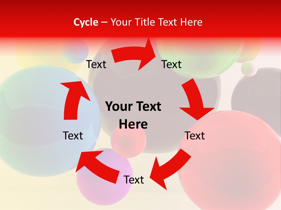 Reflection Molecule Digitally PowerPoint Template