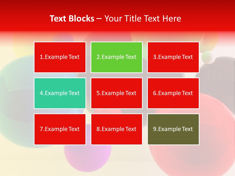 Reflection Molecule Digitally PowerPoint Template