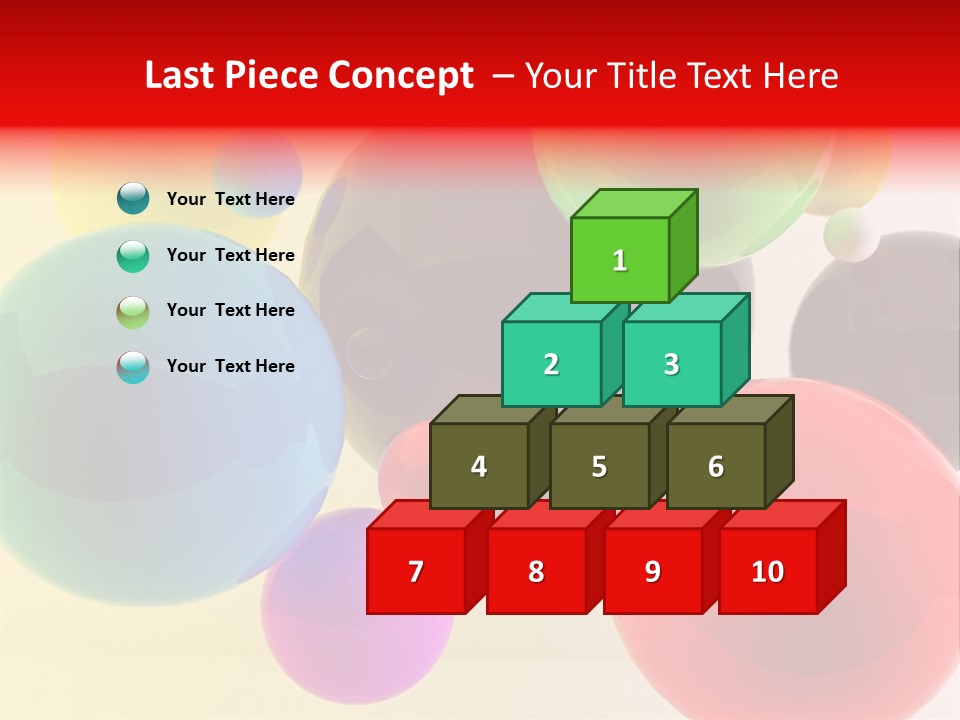 Reflection Molecule Digitally PowerPoint Template