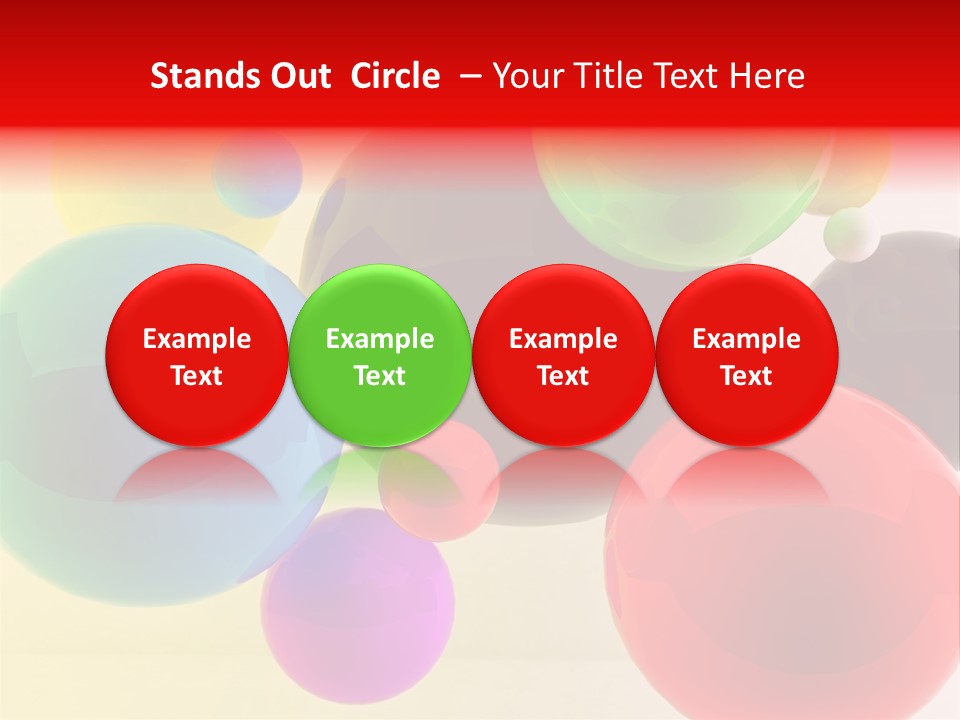 Reflection Molecule Digitally PowerPoint Template