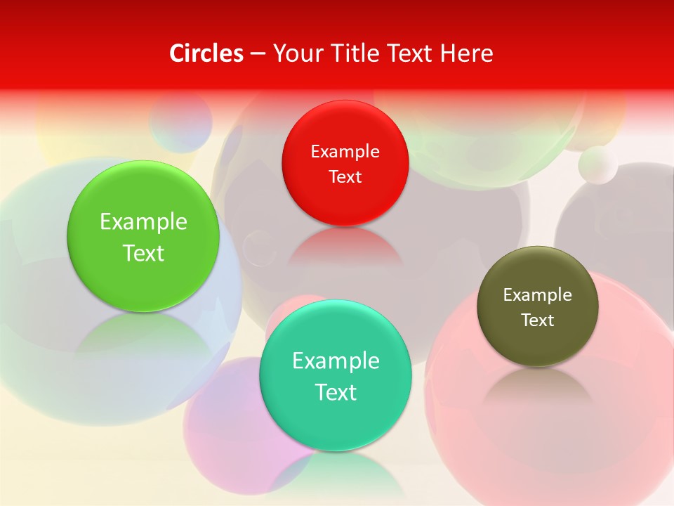 Reflection Molecule Digitally PowerPoint Template