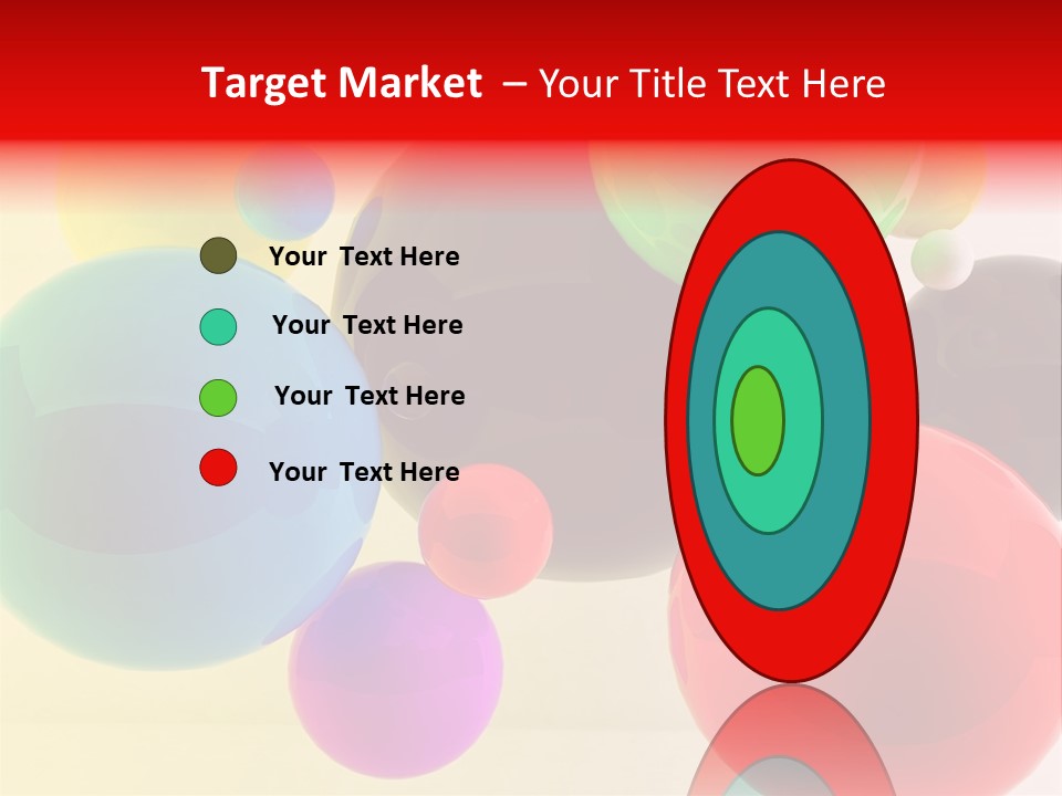 Reflection Molecule Digitally PowerPoint Template