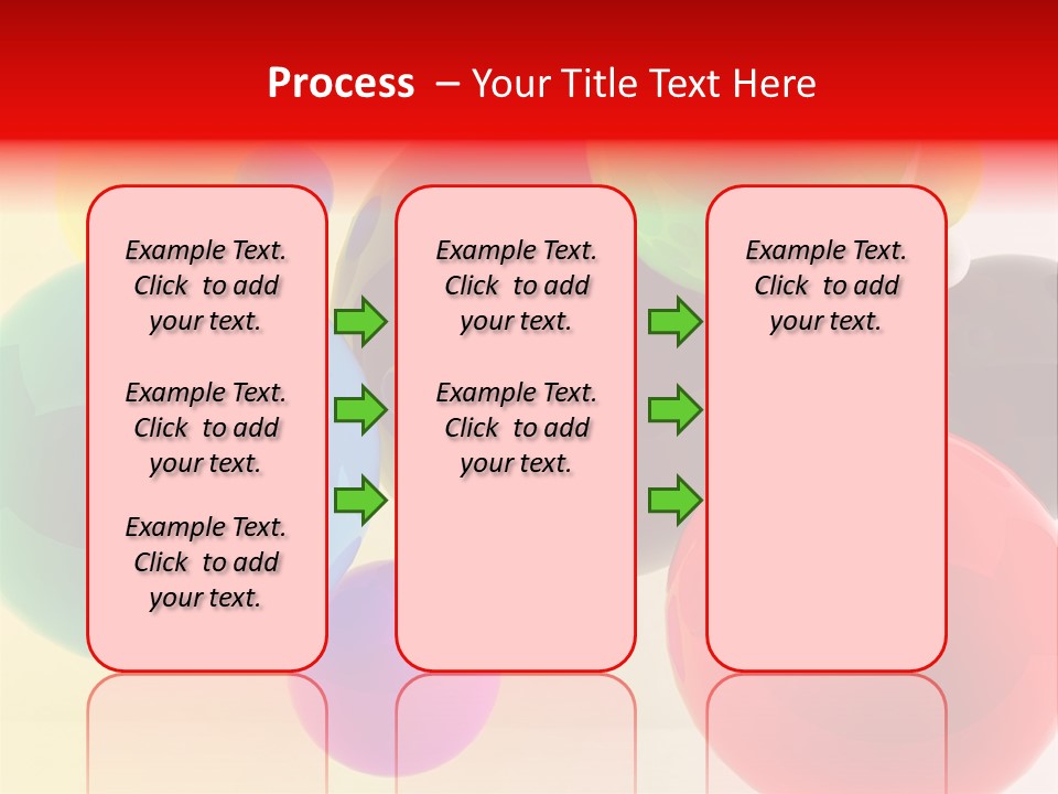 Reflection Molecule Digitally PowerPoint Template