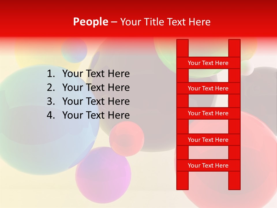 Reflection Molecule Digitally PowerPoint Template