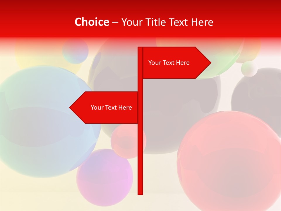 Reflection Molecule Digitally PowerPoint Template