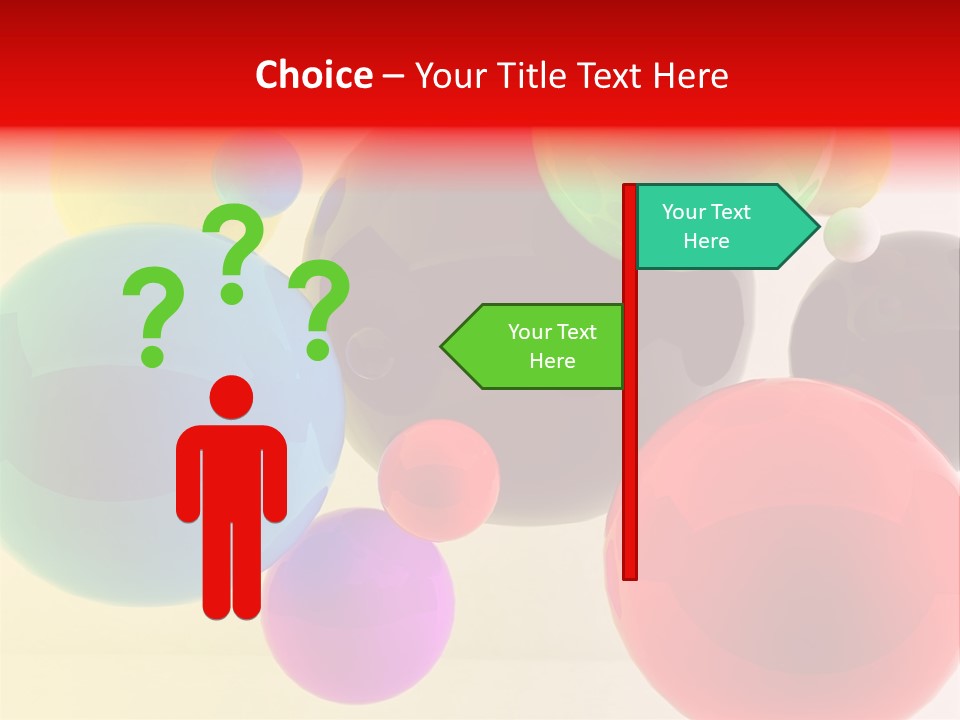 Reflection Molecule Digitally PowerPoint Template