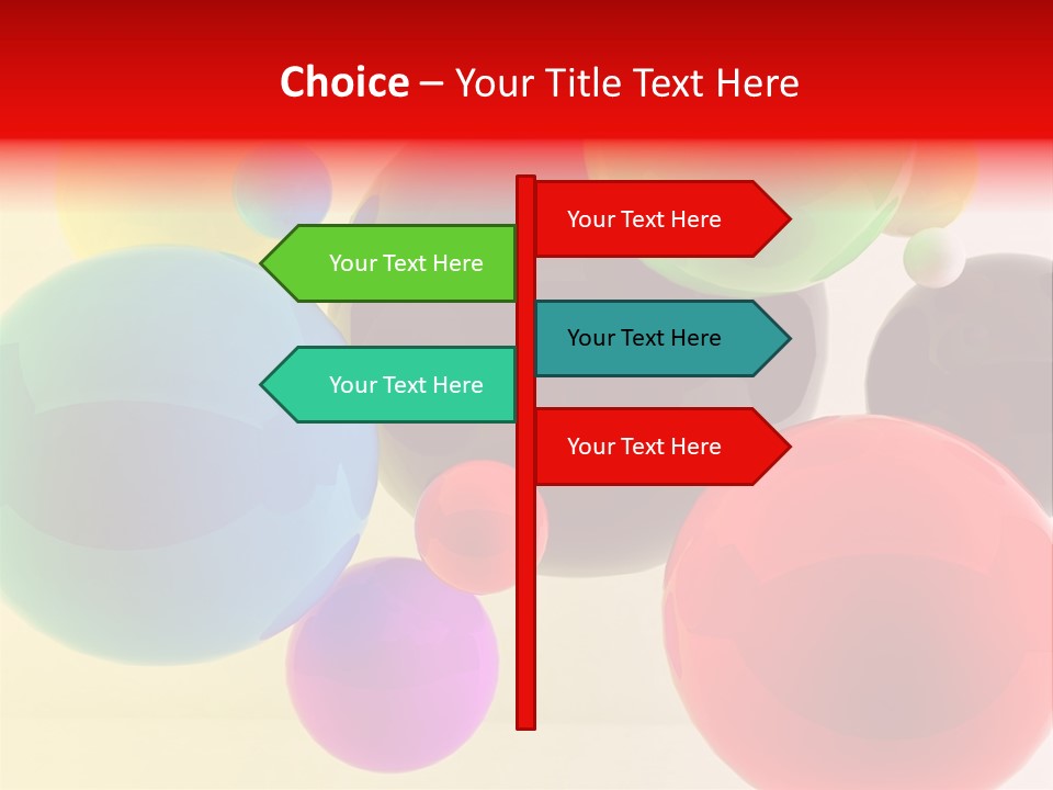Reflection Molecule Digitally PowerPoint Template