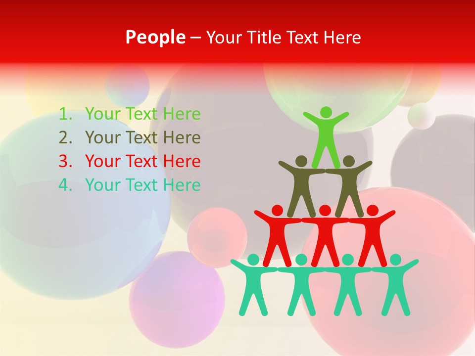 Reflection Molecule Digitally PowerPoint Template