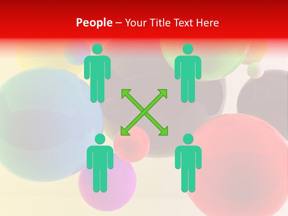 Reflection Molecule Digitally PowerPoint Template