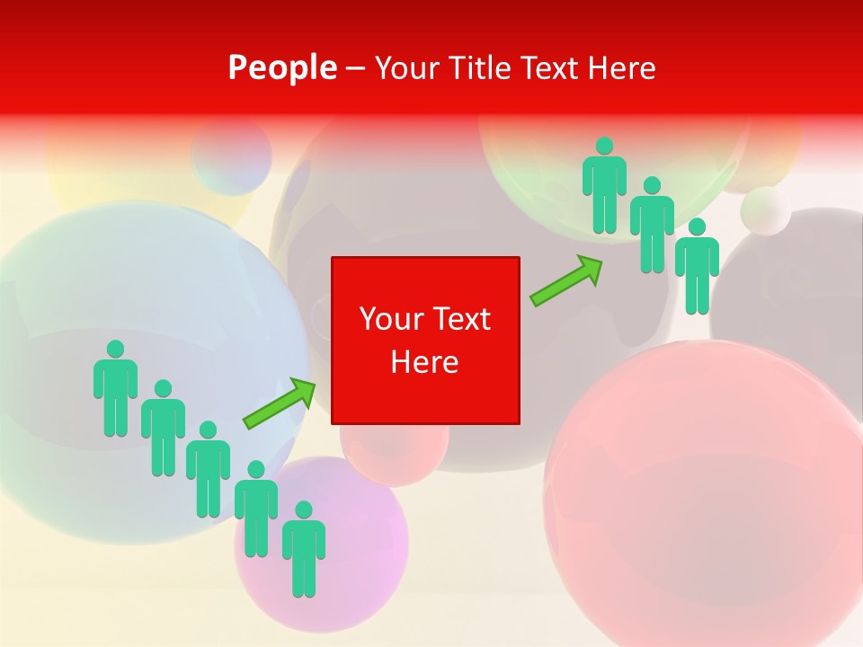 Reflection Molecule Digitally PowerPoint Template