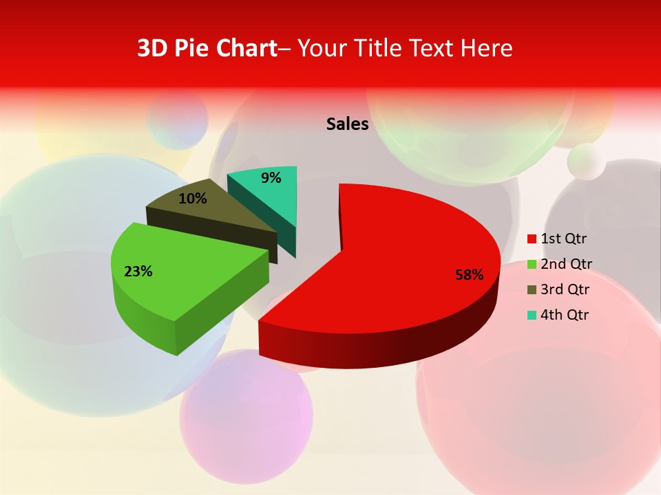 Reflection Molecule Digitally PowerPoint Template