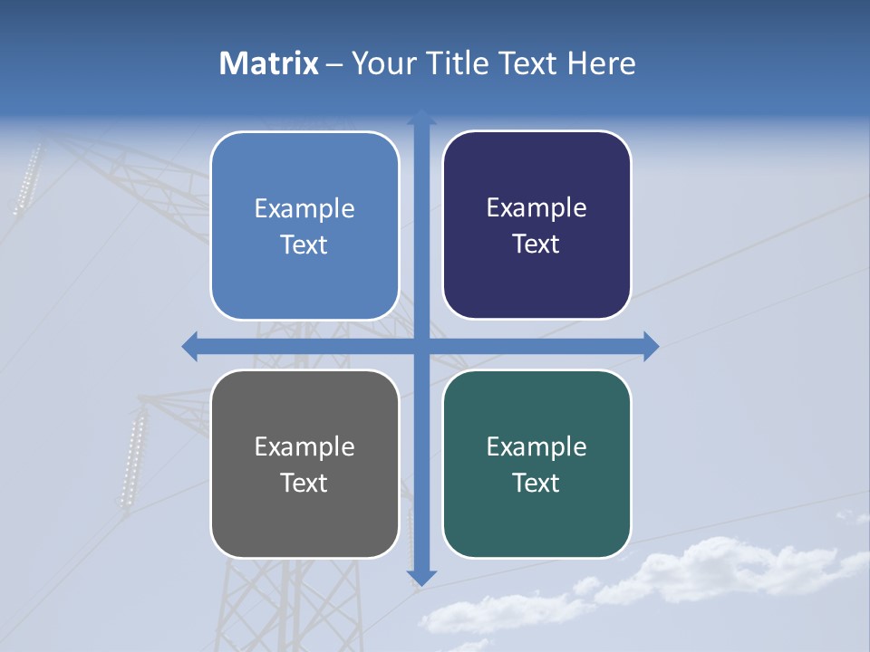 Current Danger Electricity PowerPoint Template