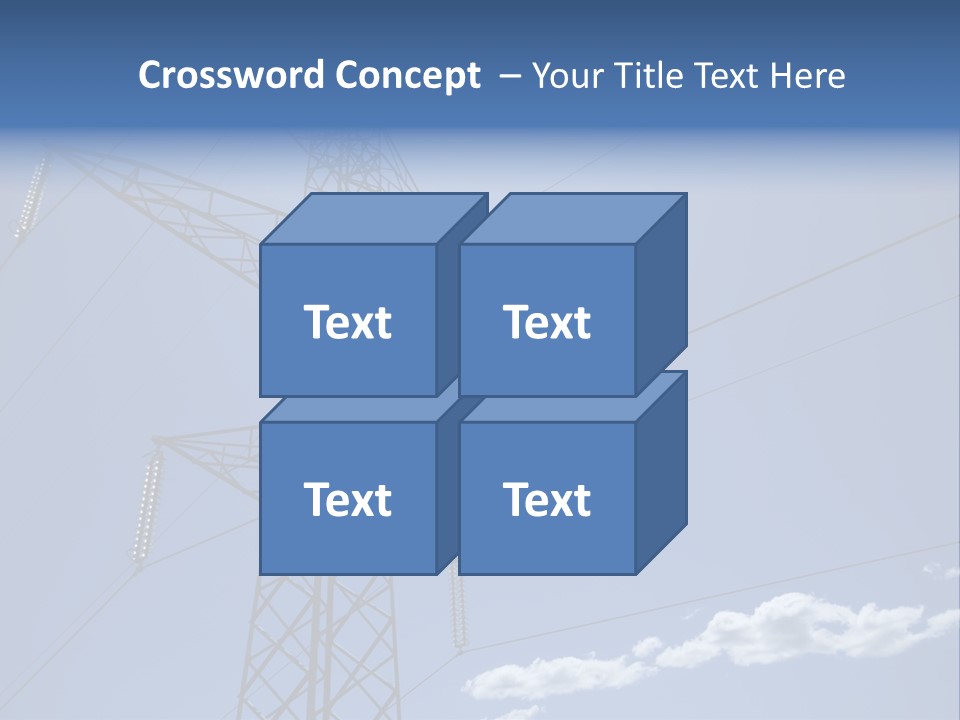 Current Danger Electricity PowerPoint Template