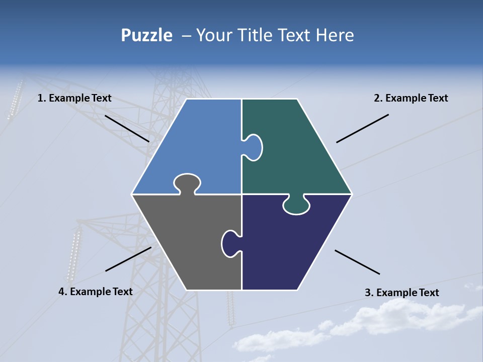 Current Danger Electricity PowerPoint Template
