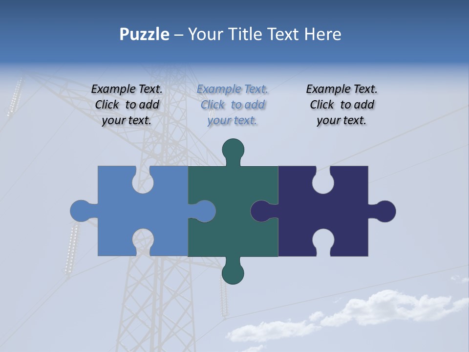 Current Danger Electricity PowerPoint Template