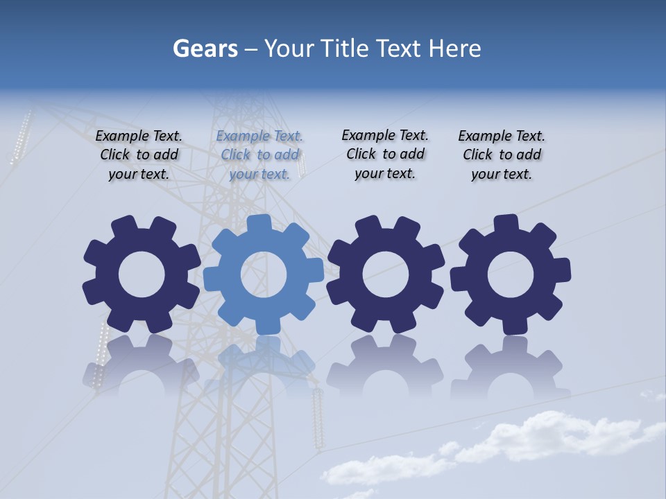Current Danger Electricity PowerPoint Template