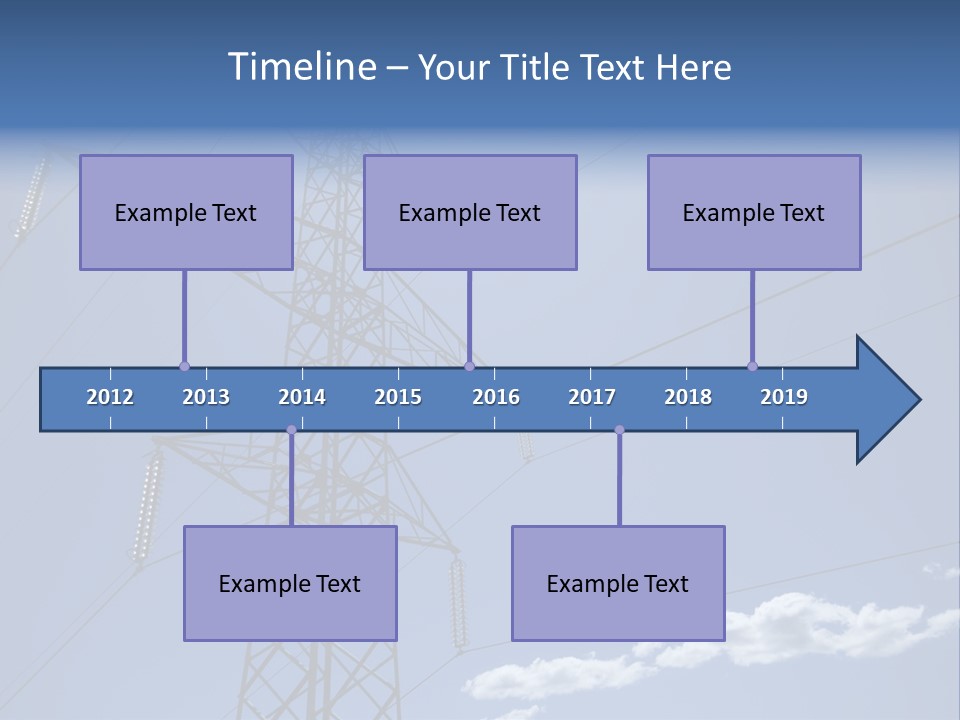 Current Danger Electricity PowerPoint Template