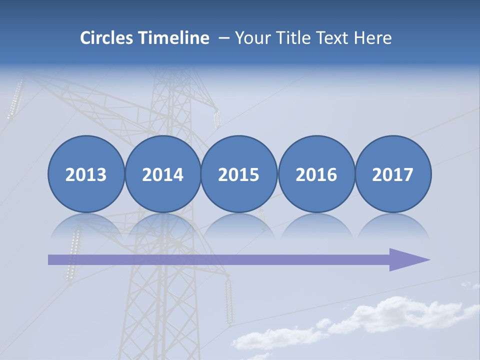 Current Danger Electricity PowerPoint Template