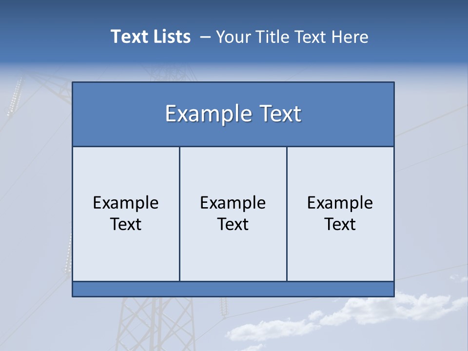 Current Danger Electricity PowerPoint Template