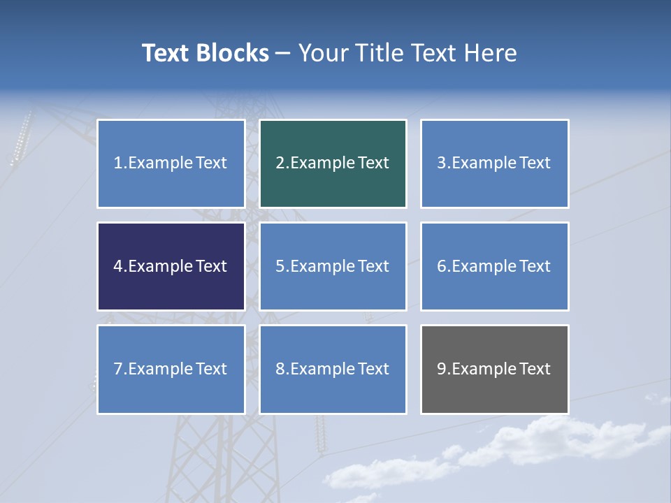 Current Danger Electricity PowerPoint Template