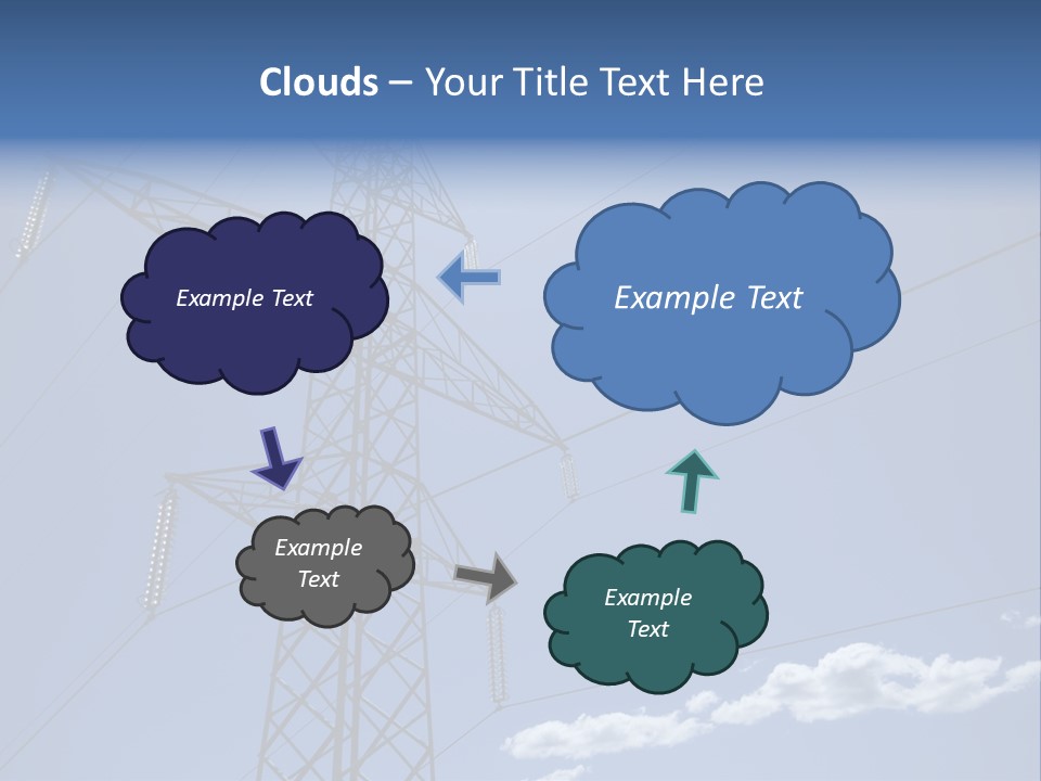 Current Danger Electricity PowerPoint Template