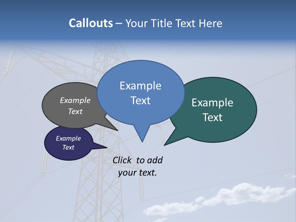 Current Danger Electricity PowerPoint Template