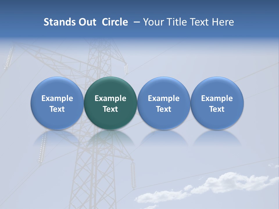 Current Danger Electricity PowerPoint Template