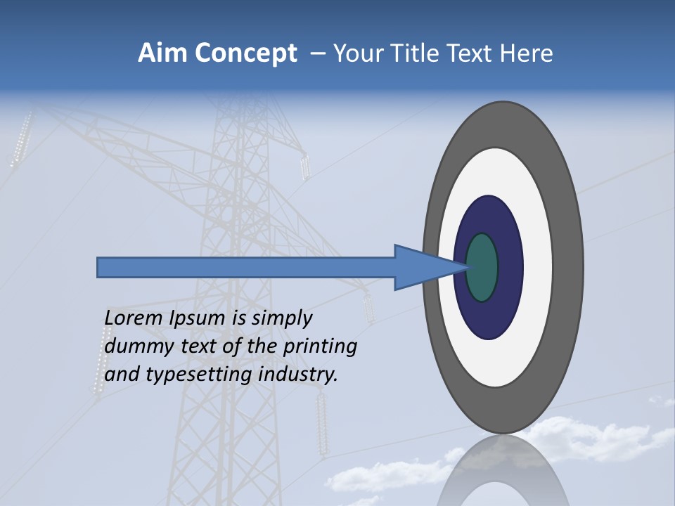 Current Danger Electricity PowerPoint Template