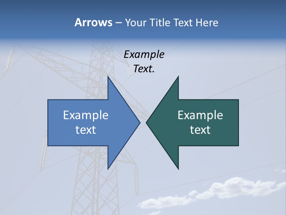 Current Danger Electricity PowerPoint Template