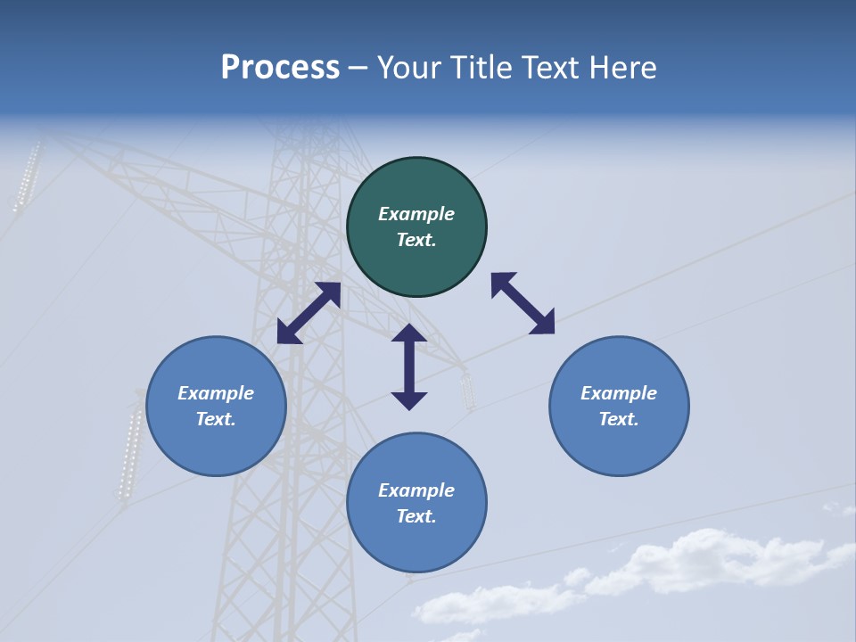 Current Danger Electricity PowerPoint Template