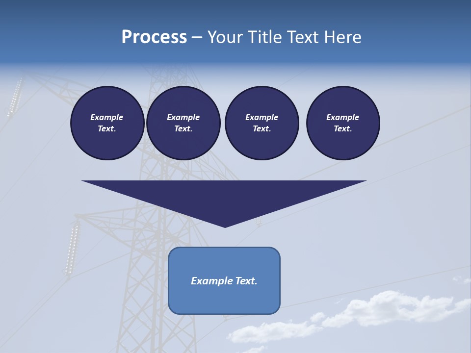 Current Danger Electricity PowerPoint Template